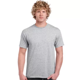 Gildan póló Ultra Cotton 203 melírozott sötétszürke