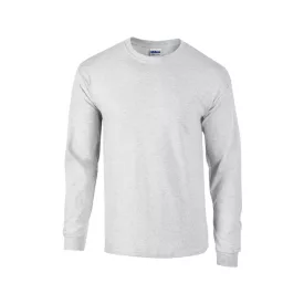 Gildan hosszú ujjú póló Ultra Cotton 203 hamuszürke