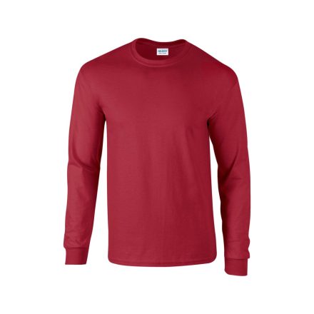 Gildan hosszú ujjú póló Ultra Cotton 203 piros