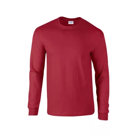 Gildan hosszú ujjú póló Ultra Cotton 203 piros