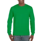Gildan hosszú ujjú póló Ultra Cotton 203 fűzöld