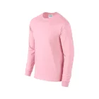 Gildan hosszú ujjú póló Ultra Cotton 203 világos pink