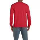 Gildan hosszú ujjú póló Ultra Cotton 203 piros