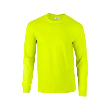 Gildan hosszú ujjú póló Ultra Cotton 203 neon zöld