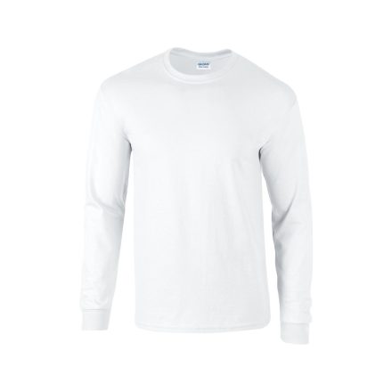 Gildan hosszú ujjú póló Ultra Cotton 203 fehér