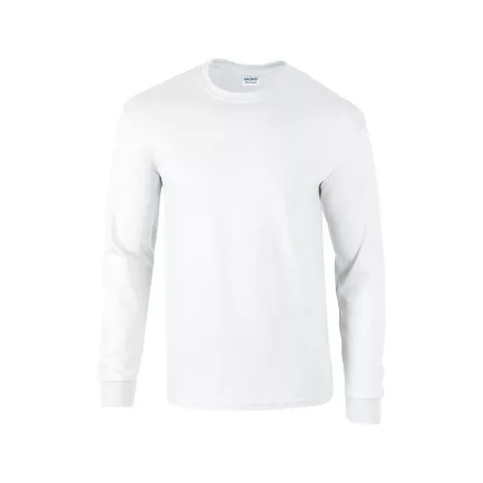 Gildan hosszú ujjú póló Ultra Cotton 203 fehér