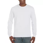 Gildan hosszú ujjú póló Ultra Cotton 203 fehér