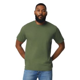 Gildan póló Light Cotton 159 military