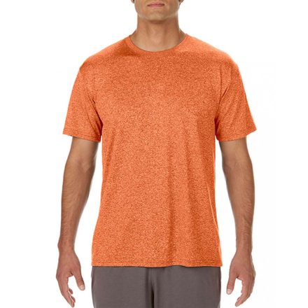 Gildan póló Performance 159 melírozott narancs