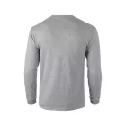 Gildan hosszú ujjú póló Heavy Cotton 185 melírozott szürke