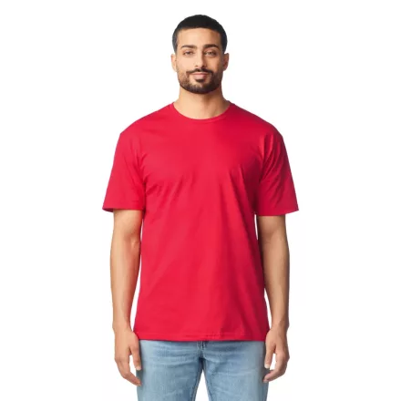 Gildan póló SoftStyle 150 piros