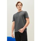 Gildan póló SoftStyle 150 melírozott vulkánszürke