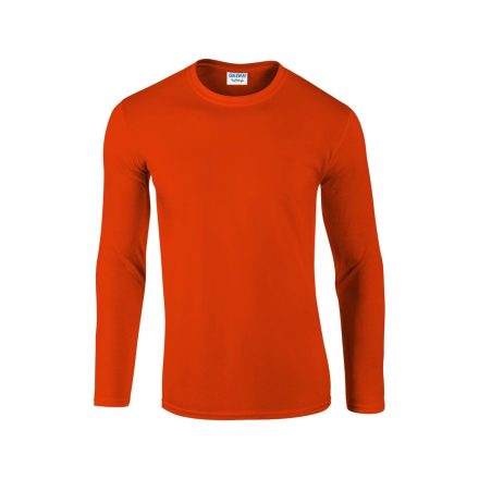 Gildan hosszú ujjú póló Softstyle 153 narancs