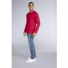 Gildan hosszú ujjú póló Softstyle 153 piros