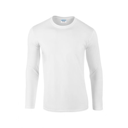 Gildan hosszú ujjú póló Softstyle 153 fehér