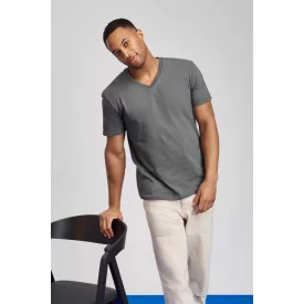 Gildan póló Softstyle 153 ébenszürke