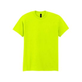 Gildan póló Ultra DryBlend 180 safety green