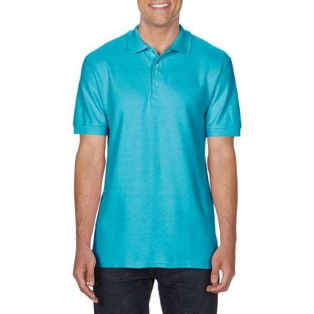 Gildan galléros póló Premium Cotton 223 lagúna kék