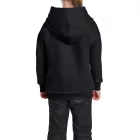Gildan gyermek pulóver Heavy Blend Hooded 270 fekete