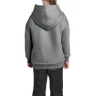 Gildan gyermek pulóver Heavy Blend Hooded 270 grafit szürke
