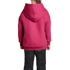 Gildan gyermek pulóver Heavy Blend Hooded 270 heliconia