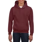 Gildan gyermek pulóver Heavy Blend Hooded 270 gesztenye