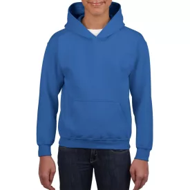 Gildan gyermek pulóver Heavy Blend Hooded 270 királykék