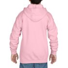 Gildan gyerek pulóver Heavy Blend FZ Hooded 271 világos pink