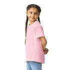 Gildan gyerek póló Light Cotton 159 világos pink