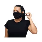 Gildan kétrétegű textil szájmaszk Everyday fekete