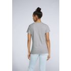 Gildan női póló Premium Cotton 185 melírozott szürke