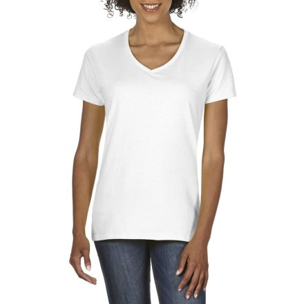 Gildan női póló Premium Cotton 180 fehér