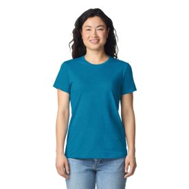Gildan női póló SoftStyle 150 zafír