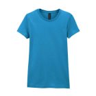 Gildan női póló SoftStyle 150 zafír