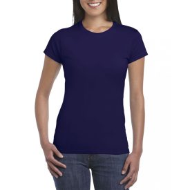 Gildan női póló Ring Spun 150 cobalt