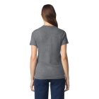 Gildan női póló SoftStyle 150 melírozott grafitszürke