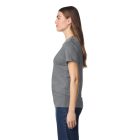 Gildan női póló SoftStyle 150 melírozott grafitszürke