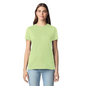 Gildan női póló SoftStyle 150 pisztácia
