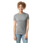 Gildan női póló SoftStyle 150 világosszürke