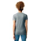 Gildan női póló SoftStyle 150 világosszürke