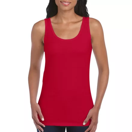 Gildan női trikó Softstyle 153 cherry