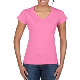 Gildan női póló Softstyle 153 azalea