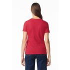 Gildan női póló Softstyle 153 piros