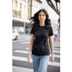 Gildan női póló SoftStyle CVC 156 fekete