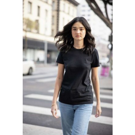 Gildan női póló SoftStyle CVC 156 fekete