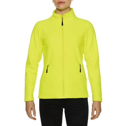 Gildan női polár pulóver Hammer 280 neon-sárga