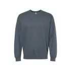 Gildan pulóver SoftStyle Midweight 285 melírozott sötétszürke