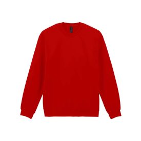 Gildan pulóver SoftStyle Midweight 285 piros