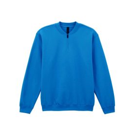 Gildan pulóver SoftStyle Midweight 1/4 Zip 285 királykék
