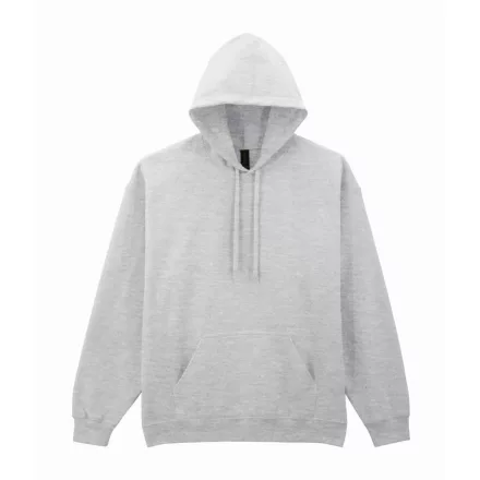 Gildan pulóver SoftStyle Midweight Hoodie 285 melírozott hamuszürke
